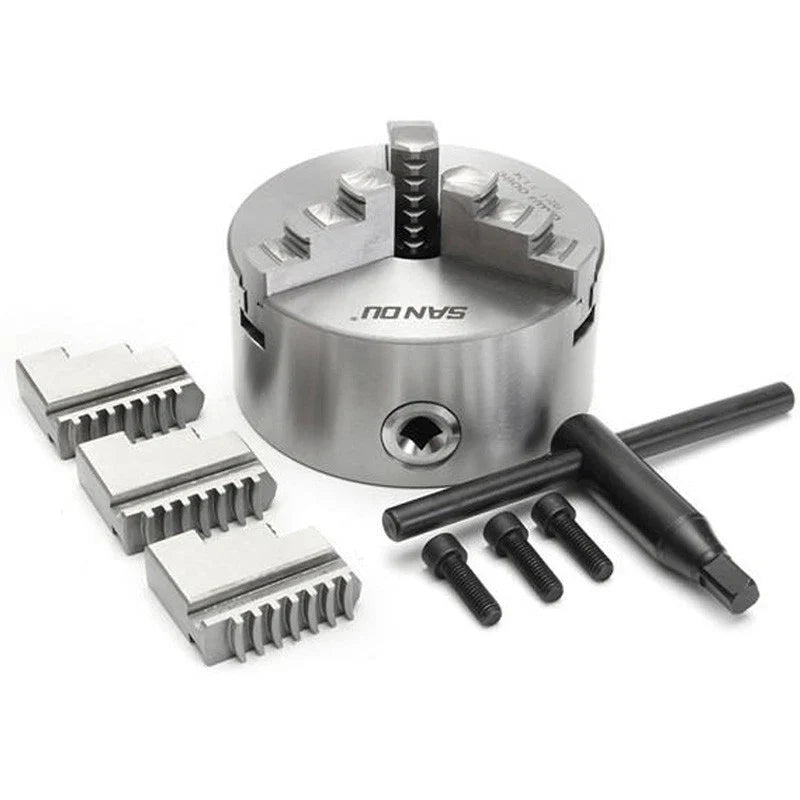 3&4-Jaw Metal Lathe Chucks