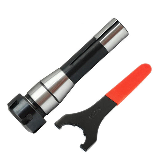 R8 ER32 Collet Chuck & Spanner — ER25 / ER32 / ER40 Options